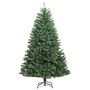Voir la diapositive 2 : VIDAXL Sapin de Noël artificiel a charnieres avec support vert 150 cm