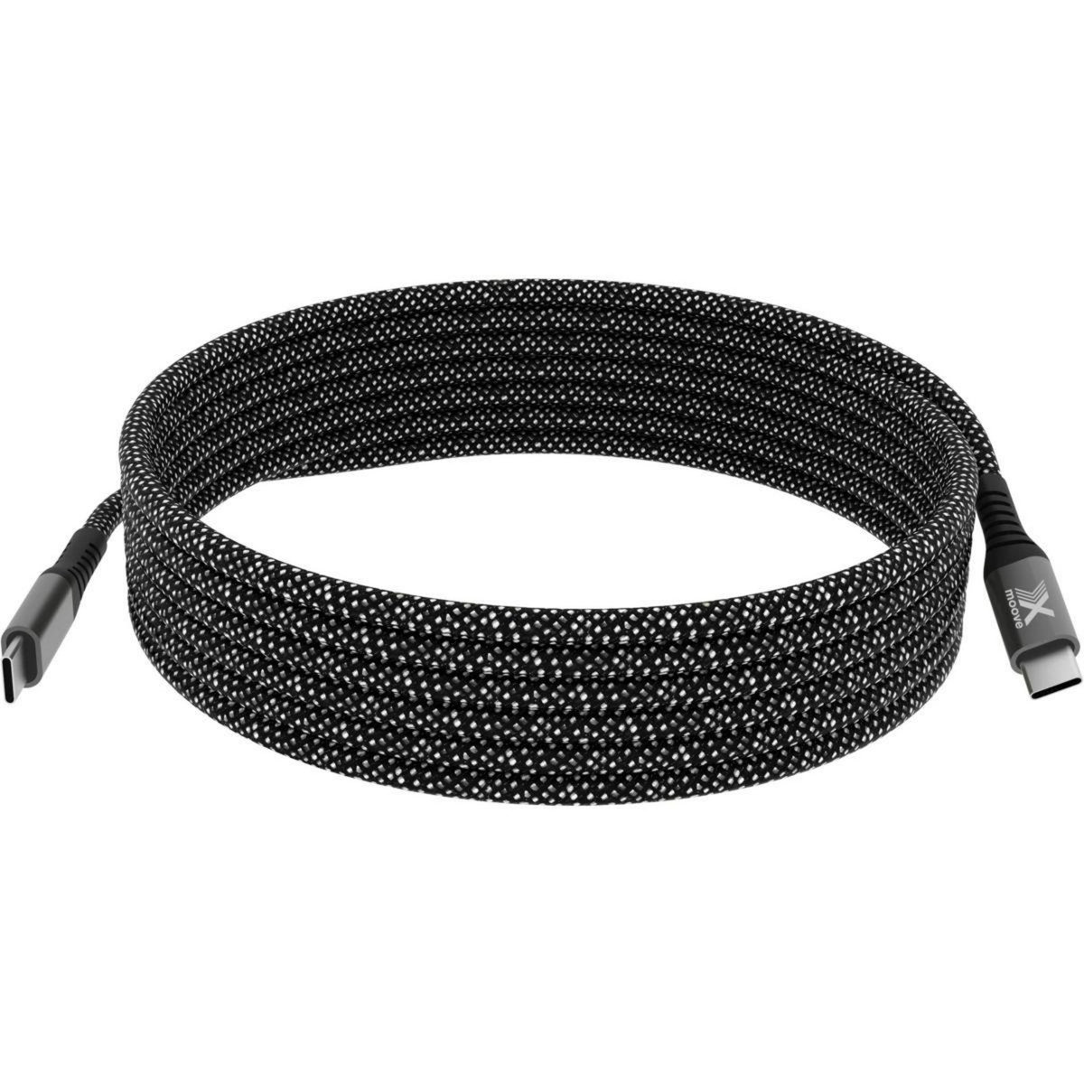X-moove Câble de charge 100W PowerDelivery matériaux recyclés