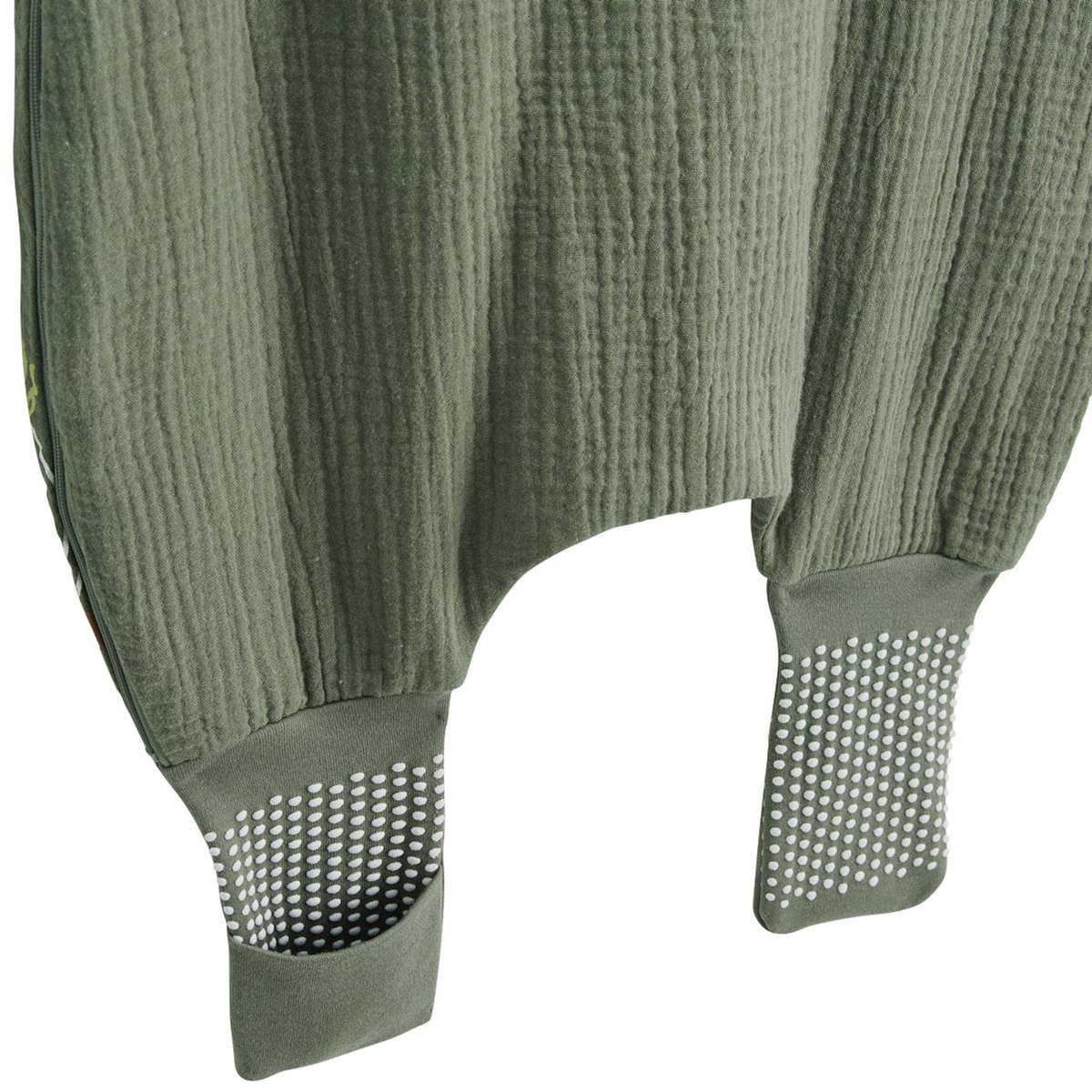 Petit Béguin Turbulette d'été en gaze de coton avec pieds retroussables Dumbea