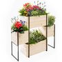 Voir la diapositive 2 : Jardikt Jardinière Quattro Indus 