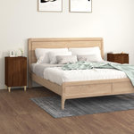 VIDAXL Tables de chevet 2pcs chene marron 40x35x70cm bois d'ingenierie