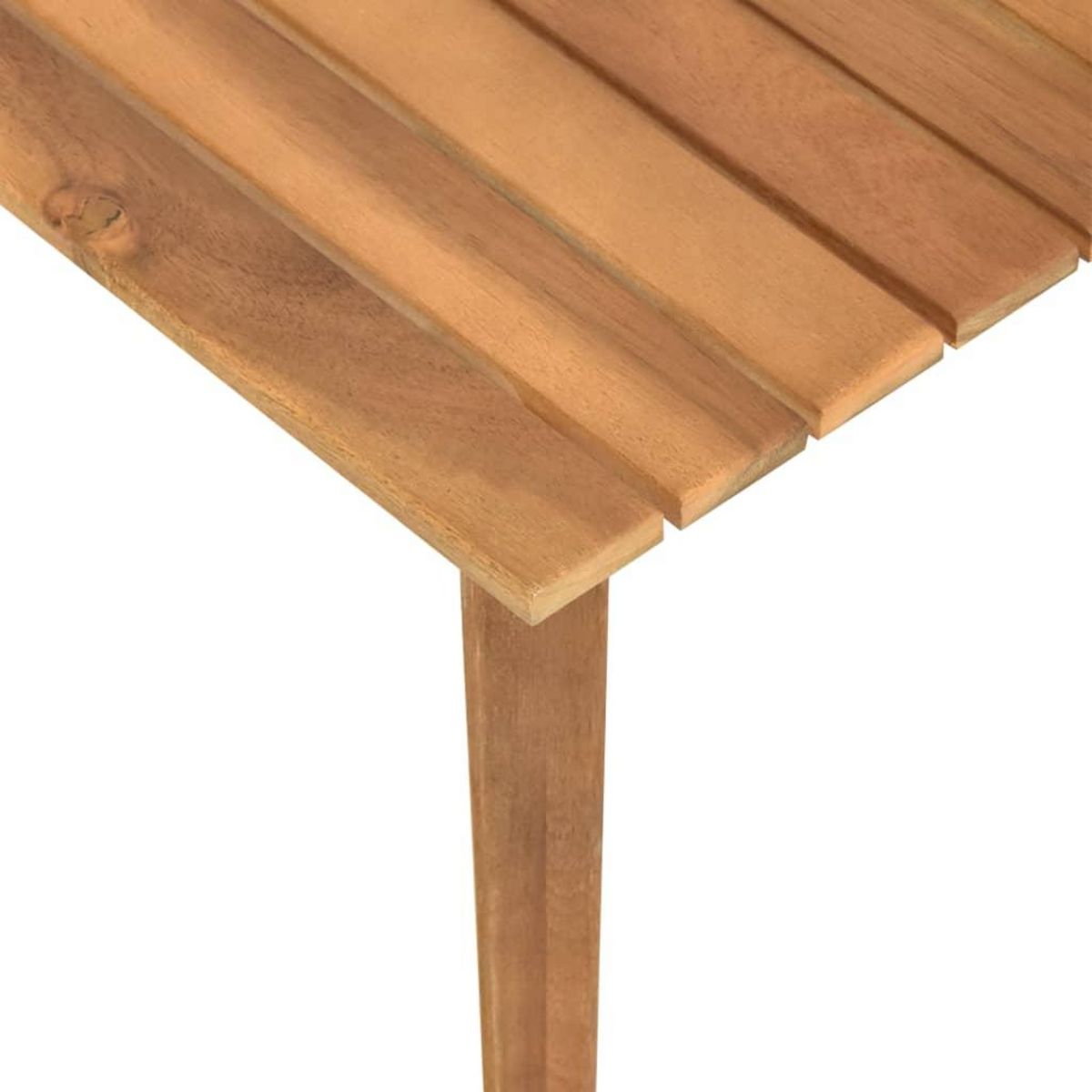 VIDAXL Table basse de jardin 60x60x36 cm Bois solide d'acacia