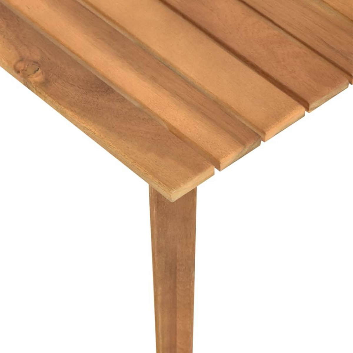 VIDAXL Table basse de jardin 60x60x36 cm Bois solide d'acacia