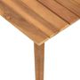 Voir la diapositive 4 : VIDAXL Table basse de jardin 60x60x36 cm Bois solide d'acacia