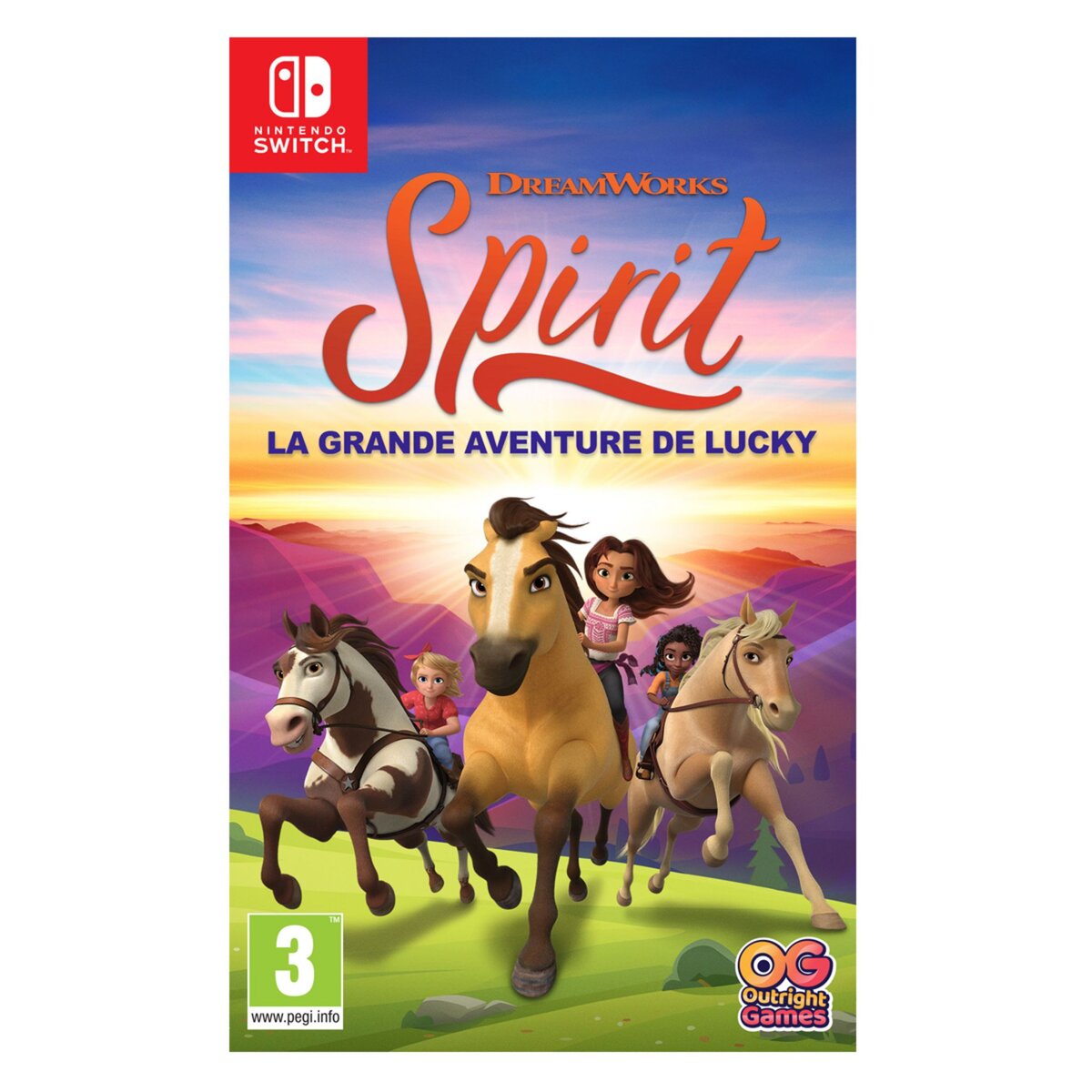 Spirit La Grande Aventure de Lucky Nintendo Switch
