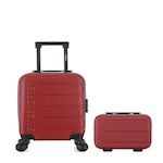 SWISS KOPPER SWISS KOPPER - LOT DE 2 - Valises cabine XXS et vanity AIGLE. Coloris disponibles : Noir, Vert, Beige, Bleu, Rouge, Gris