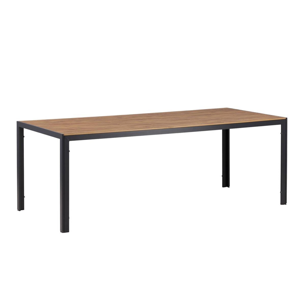 Paris Prix Table de Jardin  Break  200cm Noir & Naturel