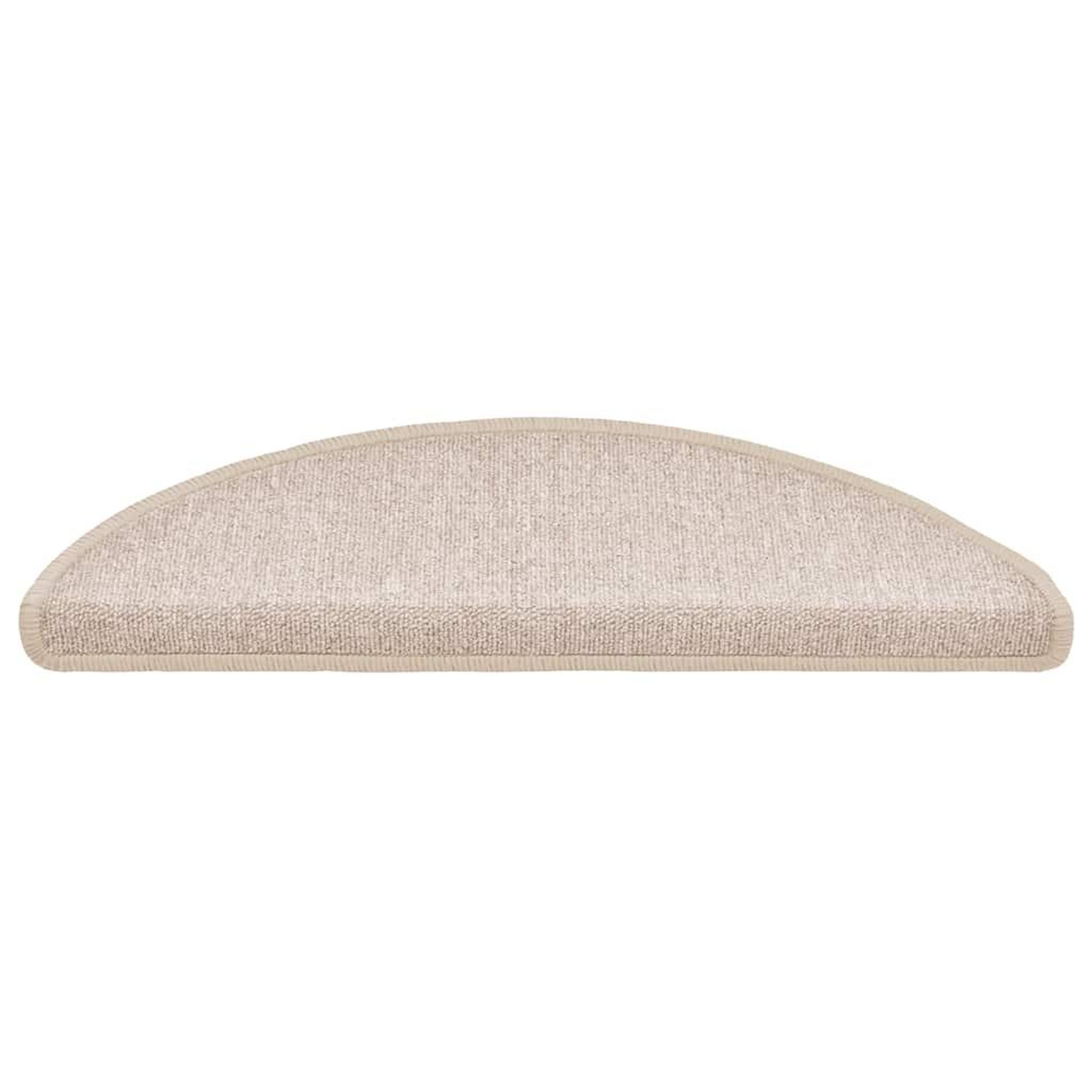Voir la diapositive 3 : VIDAXL Tapis d'escalier 30 pcs taupe 56x17x3 cm