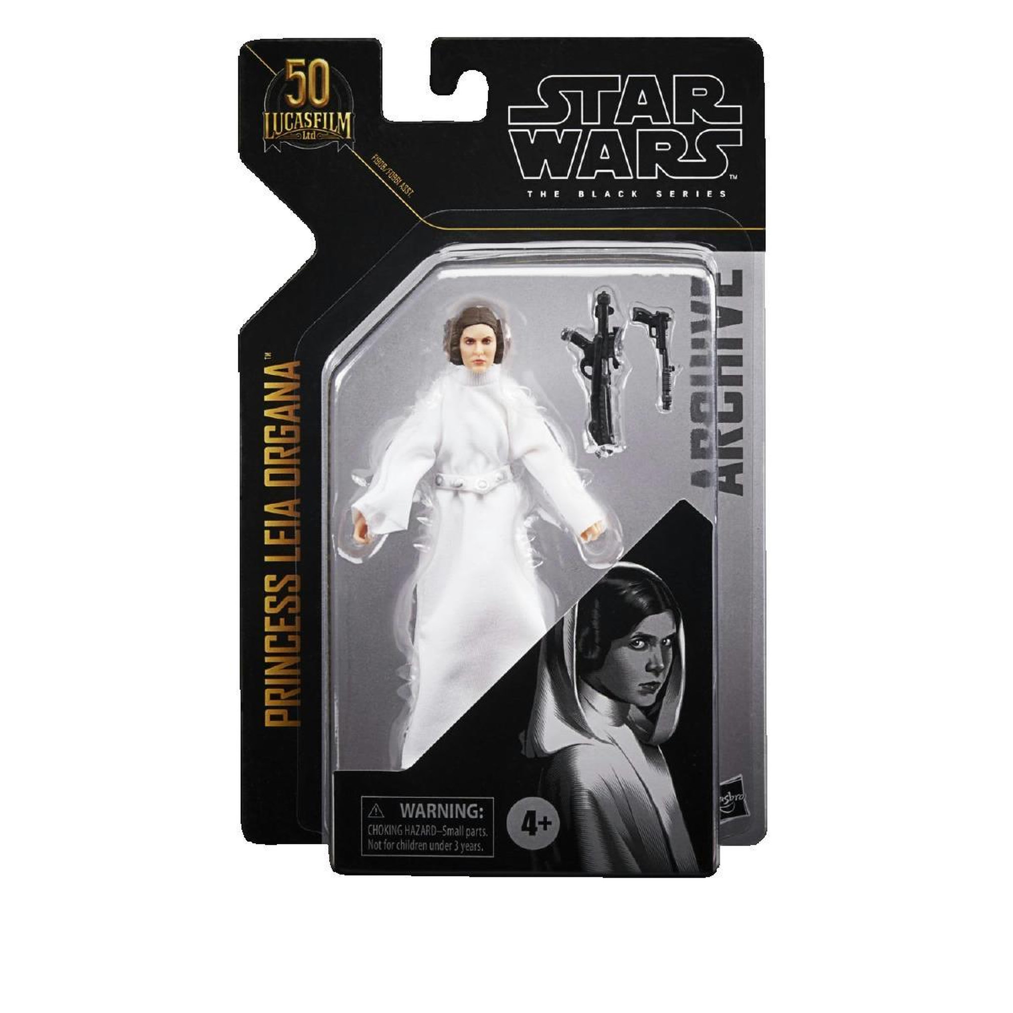 Voir la diapositive 2 : HASBRO Figurine Hasbro Princesse Leia Organa
