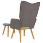 Voir la diapositive 5 : VIDAXL Chaise de relaxation avec repose-pied Patchwork Tissu