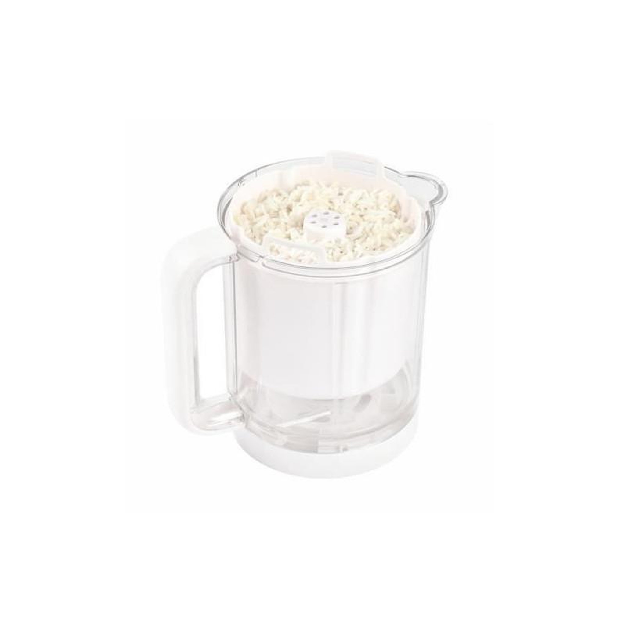 Voir la diapositive 2 : BEABA BEABA, Pasta / Rice cooker, pour Babycook express, repas bébé, white