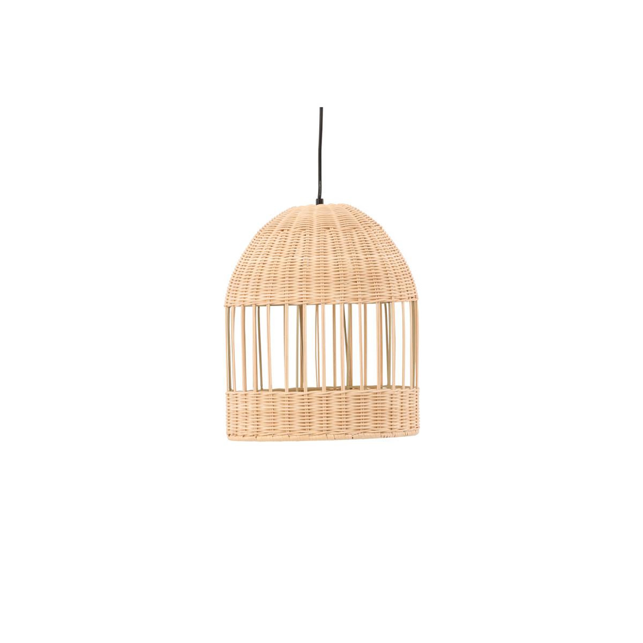 Voir la diapositive 2 : Paris Prix Lampe Suspension en Rotin  Alsback  35cm Naturel