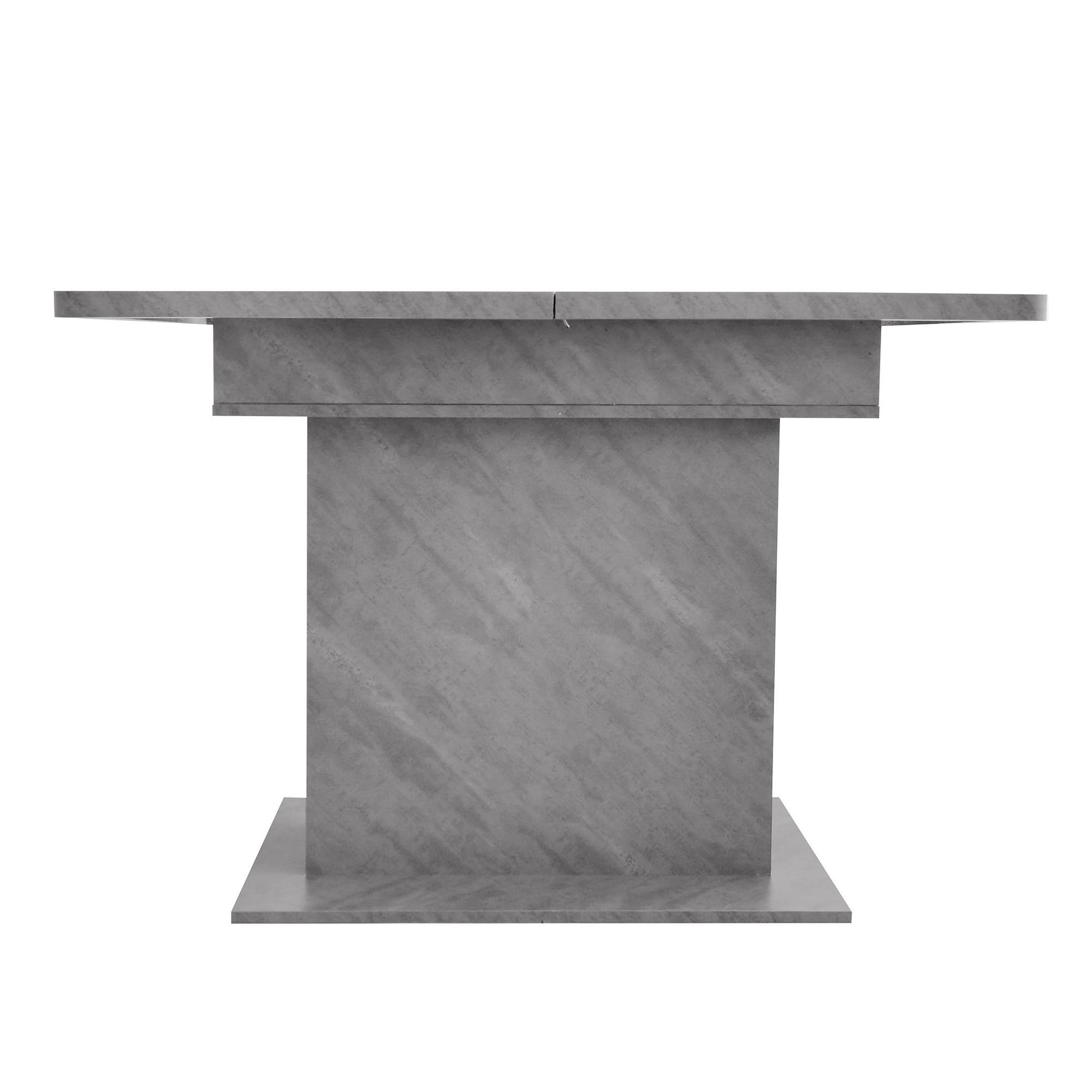 Voir la diapositive 5 : MERAX Table à Manger 110(130) X 70 X 75cm Extensible Avec Rangement