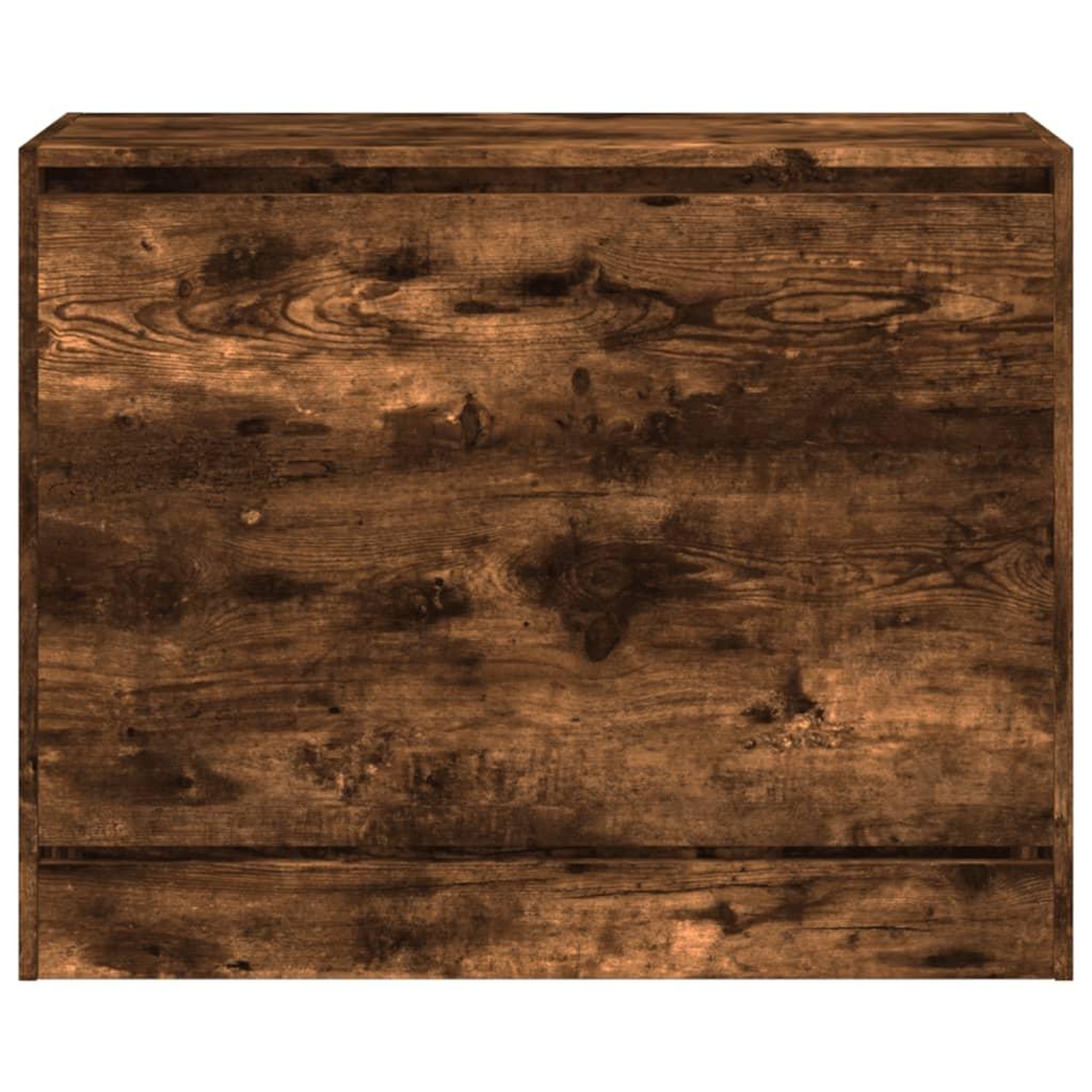 Voir la diapositive 5 : VIDAXL Armoire a chaussures chene fume 80x34x63 cm bois d'ingenierie