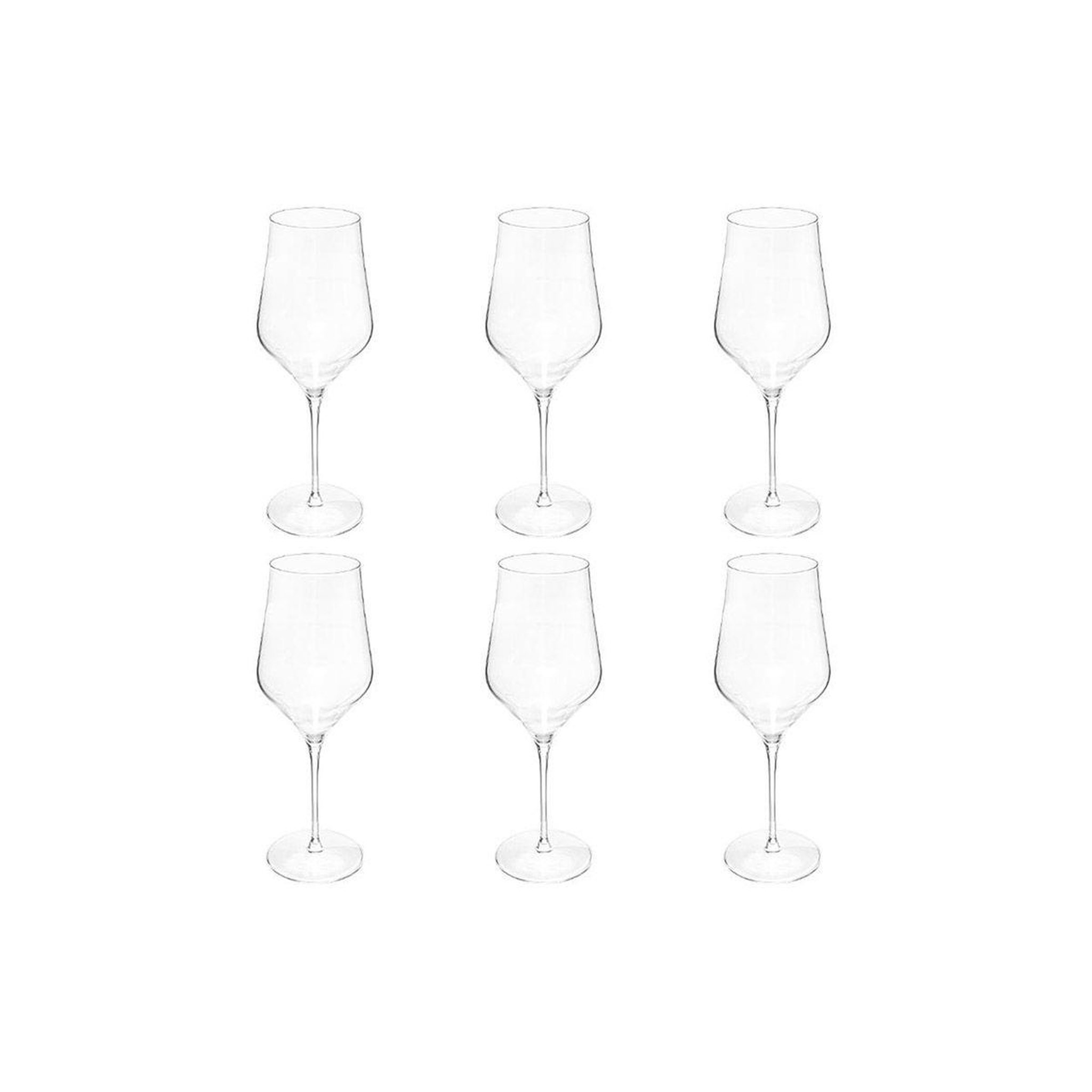 SECRET DE GOURMET Lot de 6 verres à eau  douro  68cl transparent