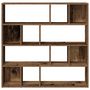 Voir la diapositive 4 : VIDAXL Bibliotheque/Separateur de piece vieux bois 105x24x102 cm