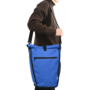 Voir la diapositive 3 : VIDAXL Sac de vélo pour Pannier Rack 20 L Bleu 34x16x59 cm