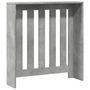 Voir la diapositive 5 : VIDAXL Cache-radiateur gris beton 78x20x82 cm bois d'ingenierie
