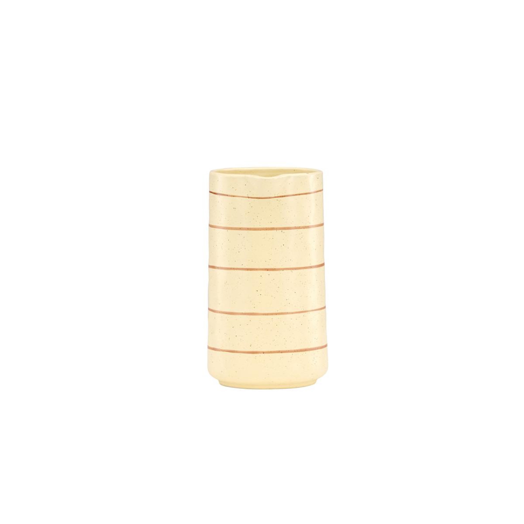 Voir la diapositive 4 : Paris Prix Pichet moucheté en porcelaine  kutie  22cm beige