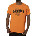 VON DUTCH T shirt  Homme Von Dutch Ora. Coloris disponibles : Orange