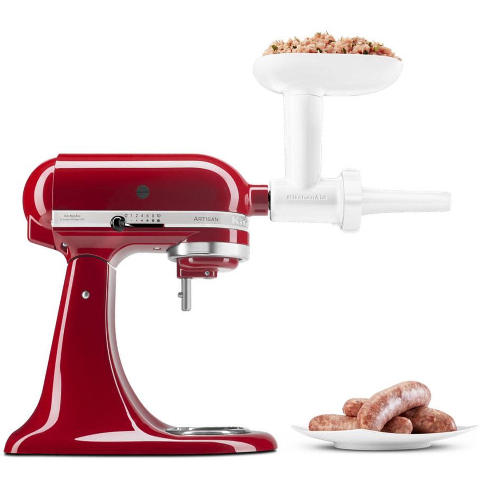 Voir la diapositive 2 : KitchenAid Accessoire à farcir les saucisses - 5ksmssa