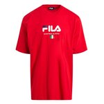 FILA T-shirt  Homme Fila Trellis. Coloris disponibles : Rouge