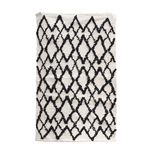 The Home Deco Factory Tapis ethnique design berbère Akra. Coloris disponibles : Beige