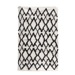 The Home Deco Factory Tapis ethnique design berbère Akra. Coloris disponibles : Beige