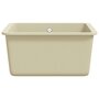 Voir la diapositive 5 : VIDAXL Evier de cuisine Granit Seul lavabo Beige