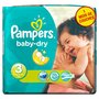 PAMPERS Couches Pack Economique X198 Taille 3 (4-9 kg)