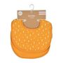 Voir la diapositive 4 : Paris Prix Lot de 2 Bavoirs Bébé  Absorbant  27cm Moutarde