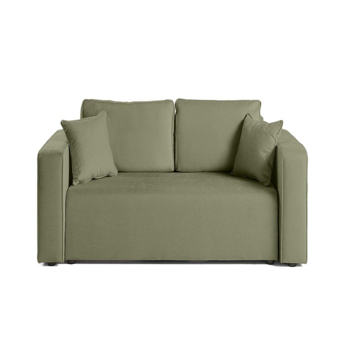 BEST MOBILIER Topaze - canapé droit 2 places - en tissu