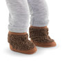 Voir la diapositive 3 : Corolle Bottes Moumoute Marron pour poupon 36 cm