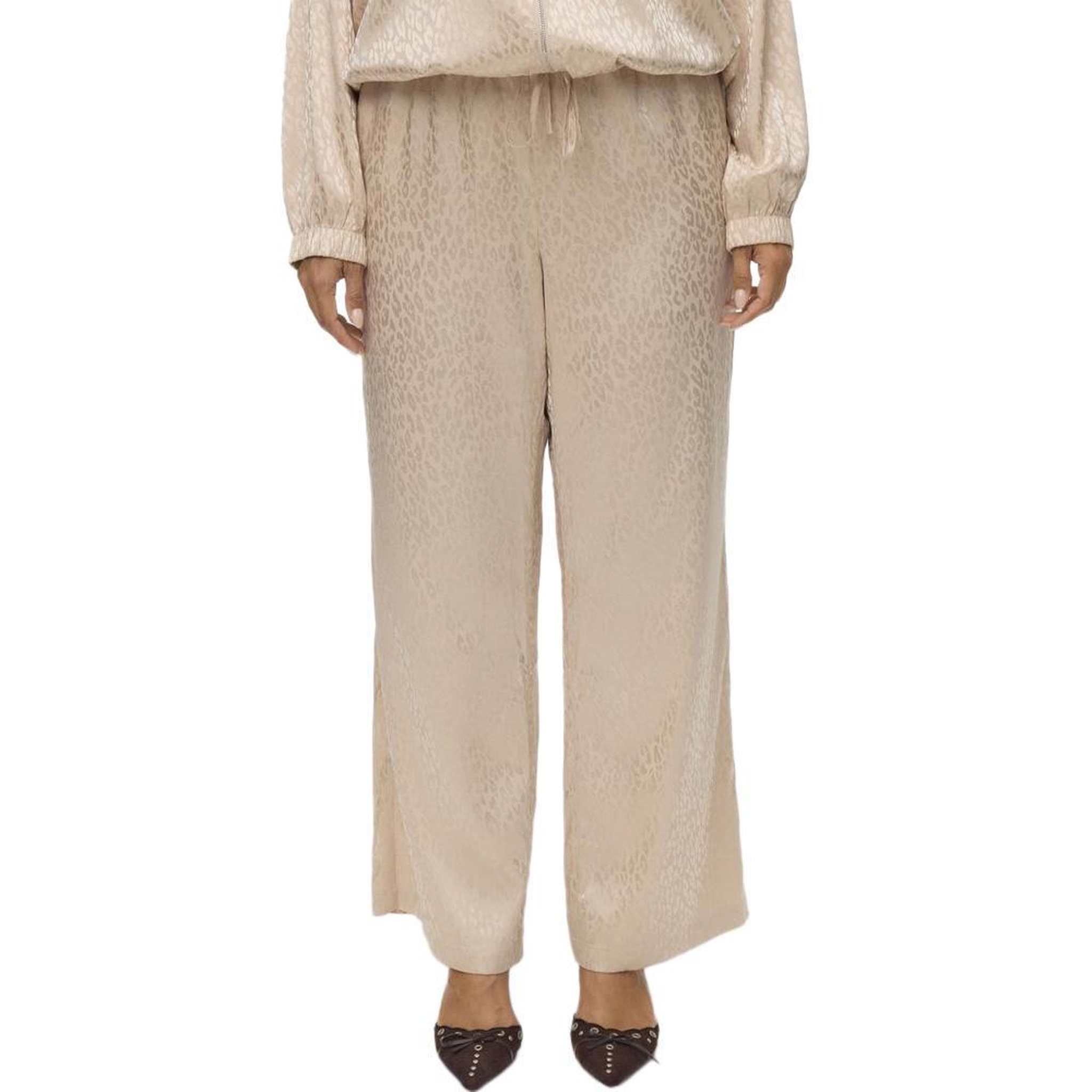 Voir la diapositive 1 : Vero Moda Pantalon fluide Beige Femme Vero Moda Alida