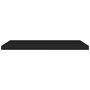 Voir la diapositive 4 : VIDAXL Etageres murales flottantes 4 pcs noir 90x23,5x3,8 cm MDF