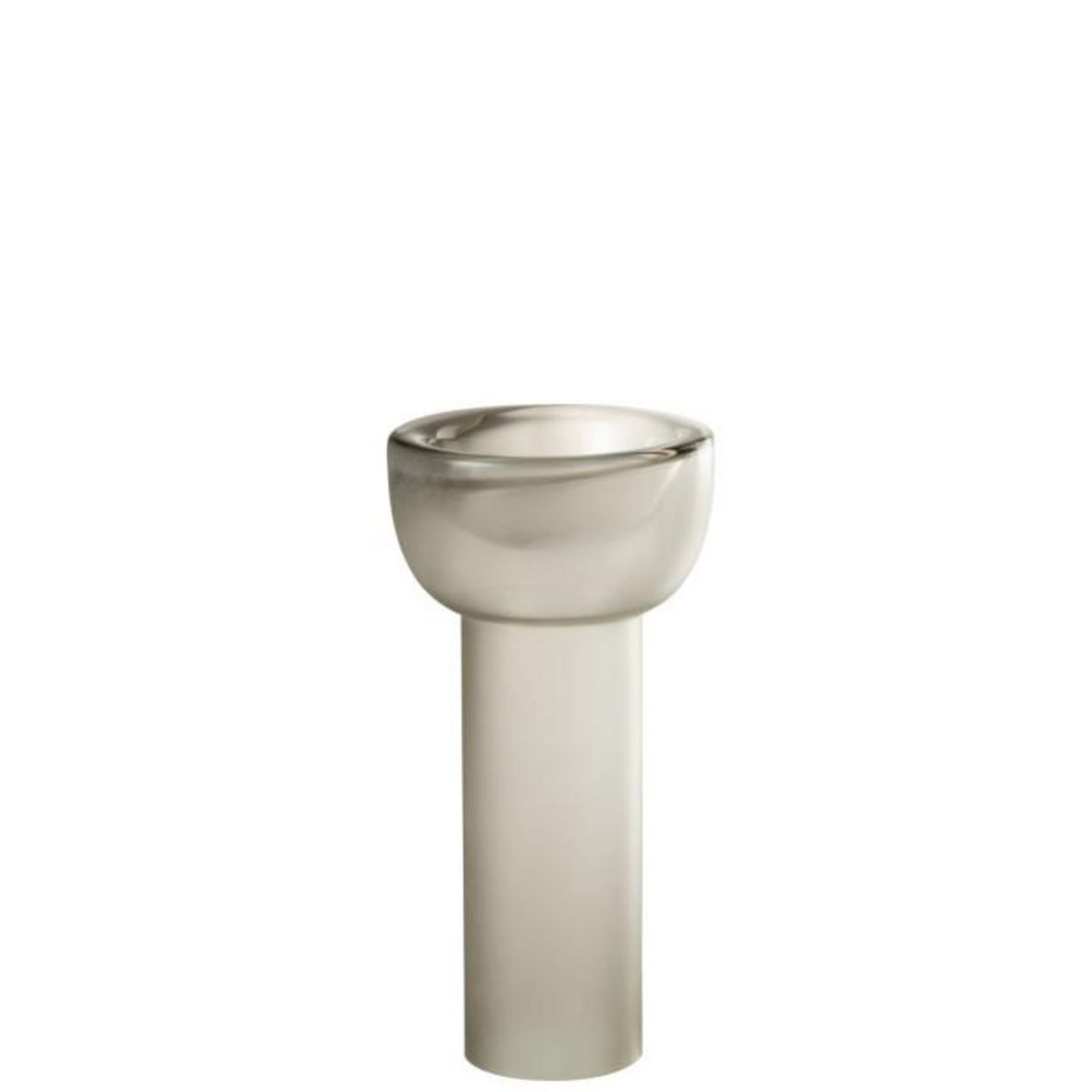 Paris Prix Vase Chandelier en Verre  Yoko  32cm Grège