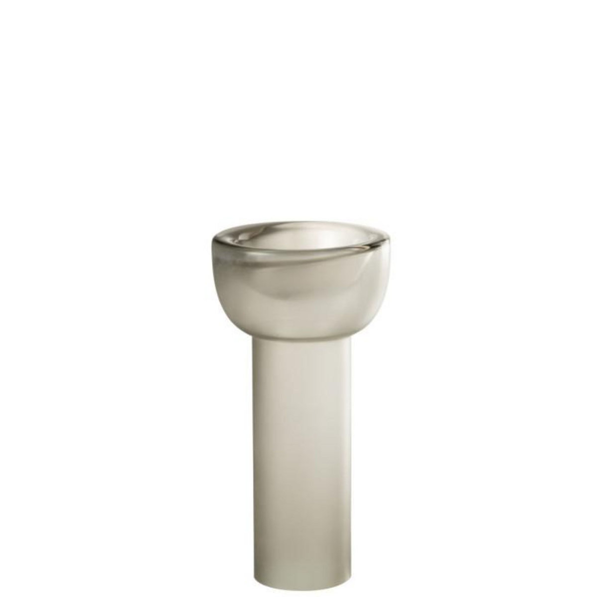 Paris Prix Vase Chandelier en Verre  Yoko  32cm Grège