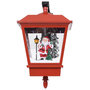 Voir la diapositive 4 : VIDAXL Lampe murale de Noël lumieres LED et Pere Noël Rouge 40x27x45cm
