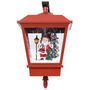 Voir la diapositive 4 : VIDAXL Lampe murale de Noël lumieres LED et Pere Noël Rouge 40x27x45cm