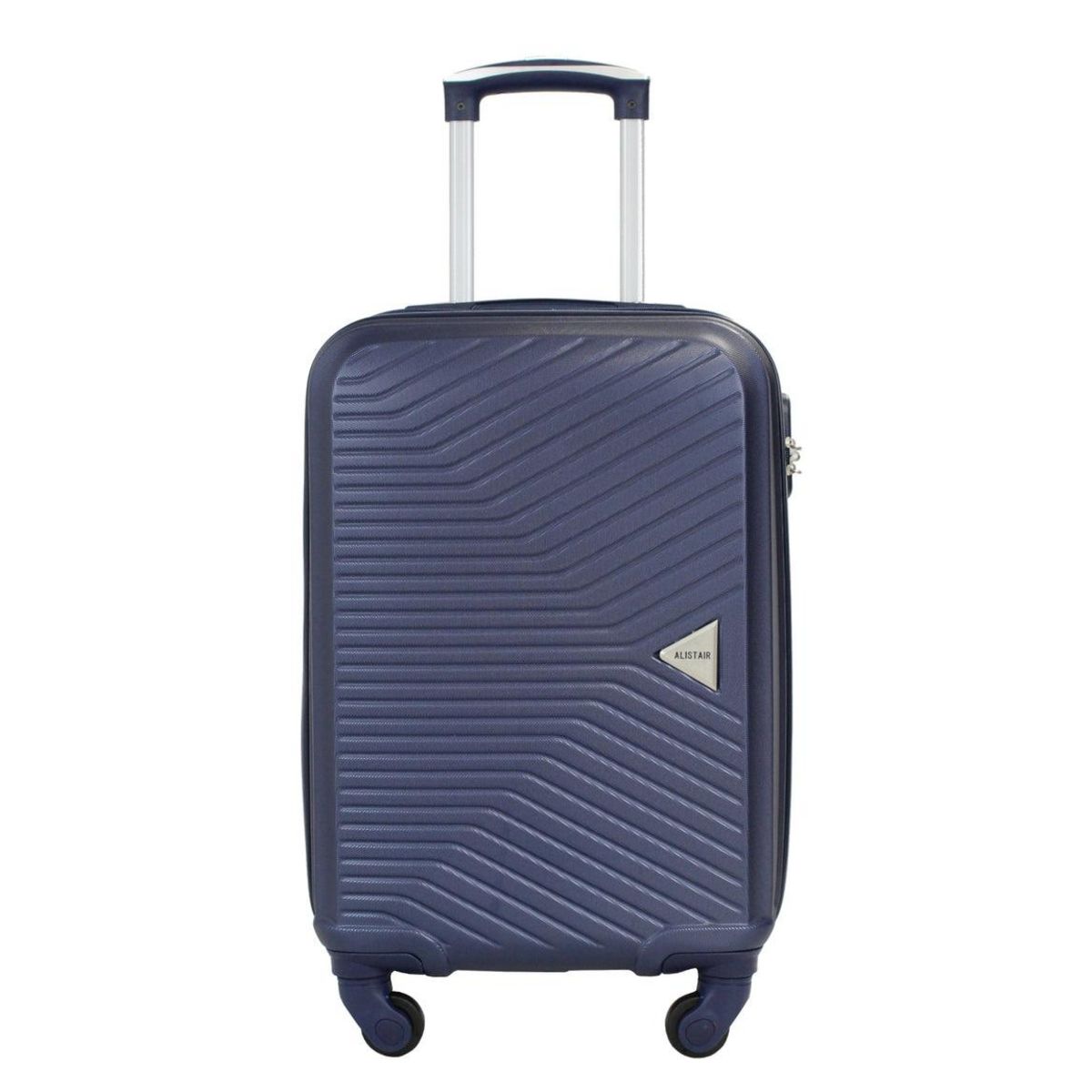 Alistair Valise cabine Alistair - Collection Iron - 4 roues - ABS ultra résistant - Noir