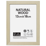 CENTRALE BRICO Cadre Brut, l.13 x H.18 cm, bois naturel