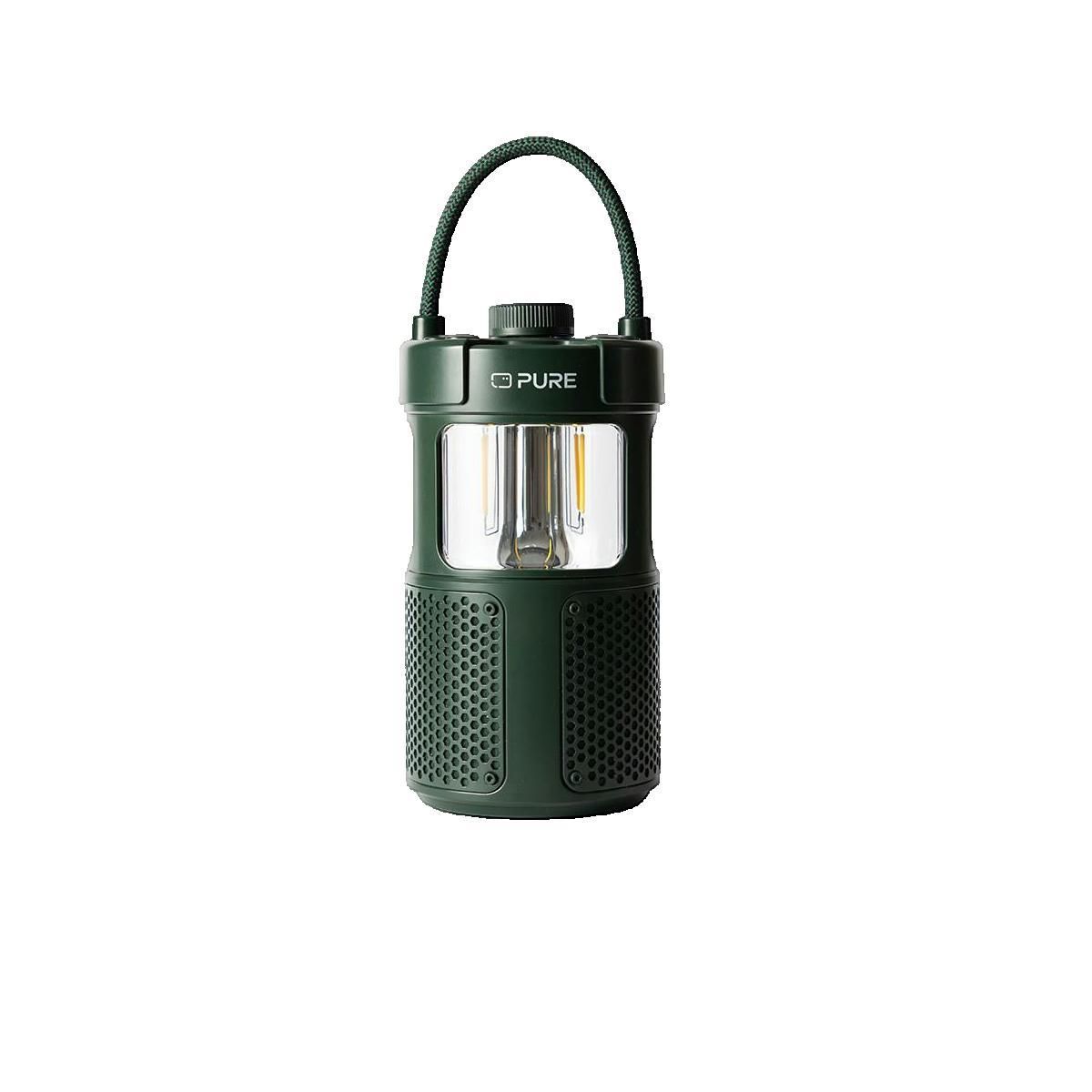 PURE Enceinte portable Bluetooth Pure Woodland Glow avec éclairage LED