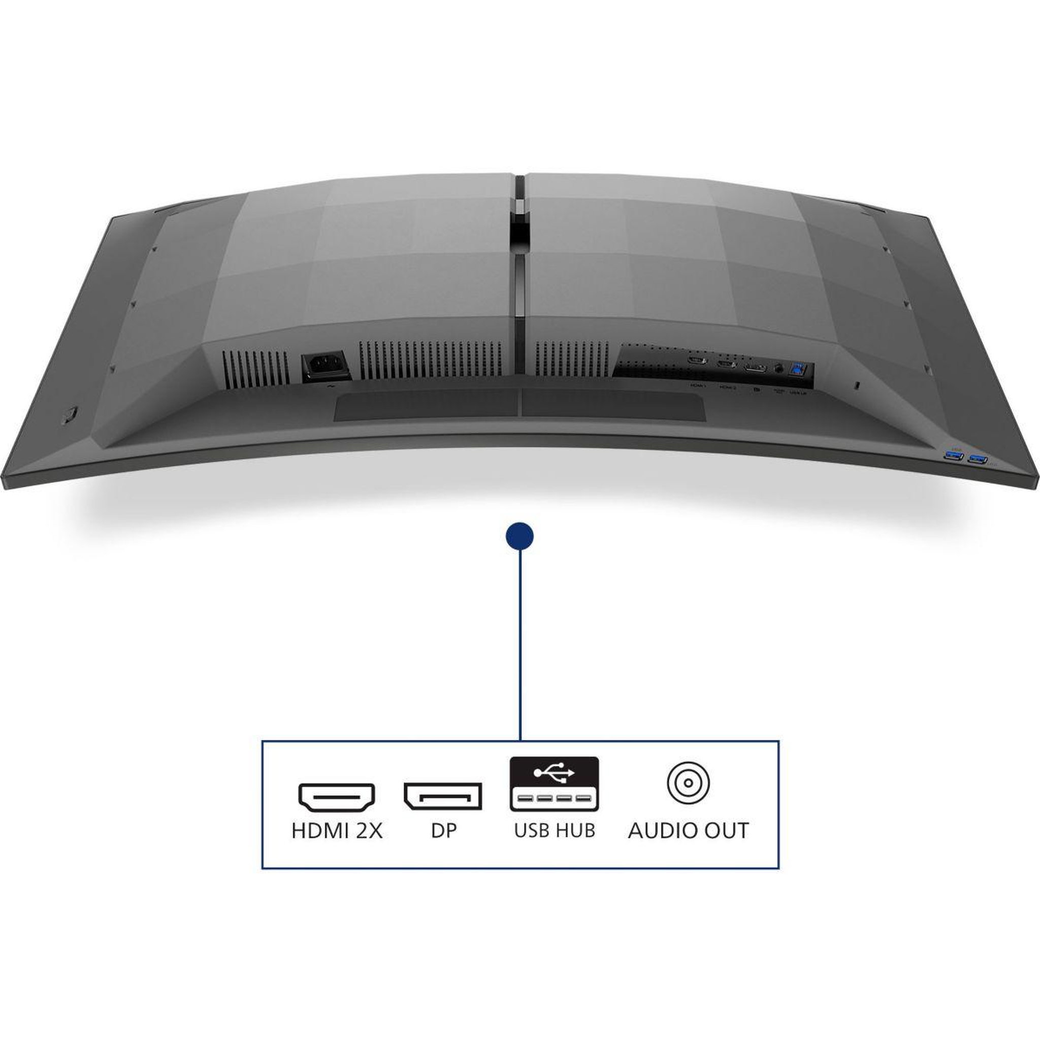 Voir la diapositive 5 : Philips Ecran PC Gamer Evnia 34M2C6500 34  Incurvé QHD 175Hz QD-OLED HDR 400 HDMI 2.1 Ambiglow