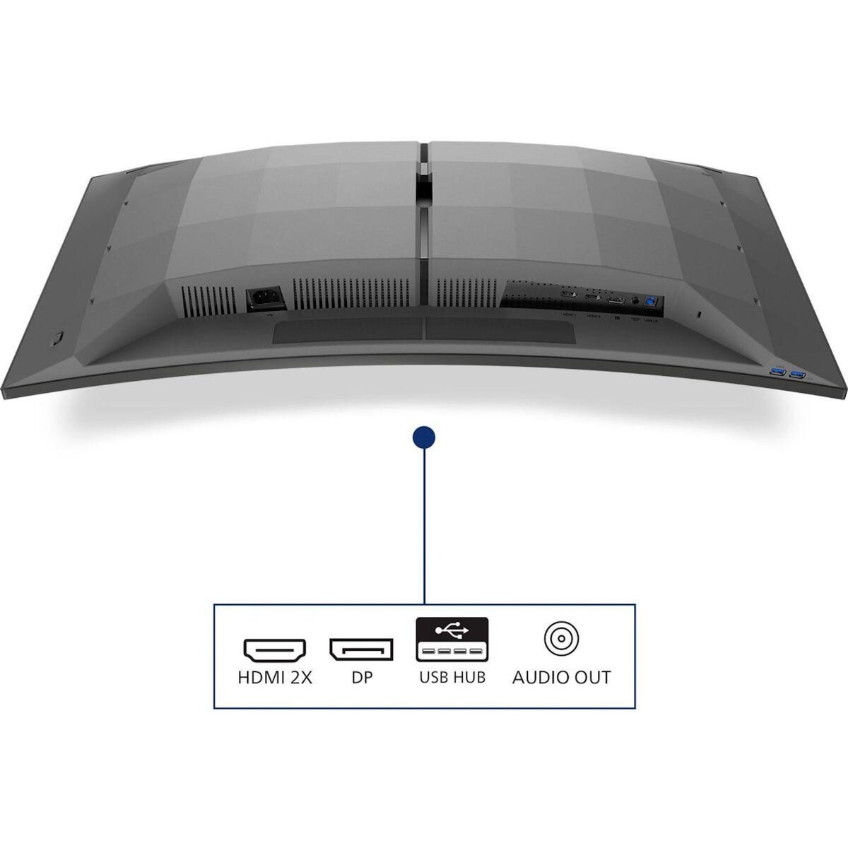 Philips Ecran PC Gamer 34M2C6500 Incurvé 34'' QD OLED