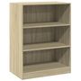 Voir la diapositive 2 : VIDAXL Garde robe chêne sonoma 77x48x102 cm bois d ingénierie