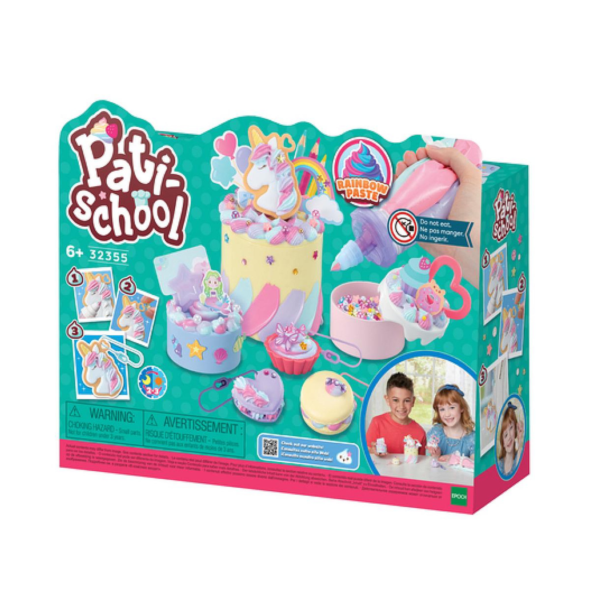Voir la diapositive 2 : Aquabeads Coffret Deluxe Pati-School Arc-en-ciel - Jeu Créatif pour Enfants de 6 Ans et Plus