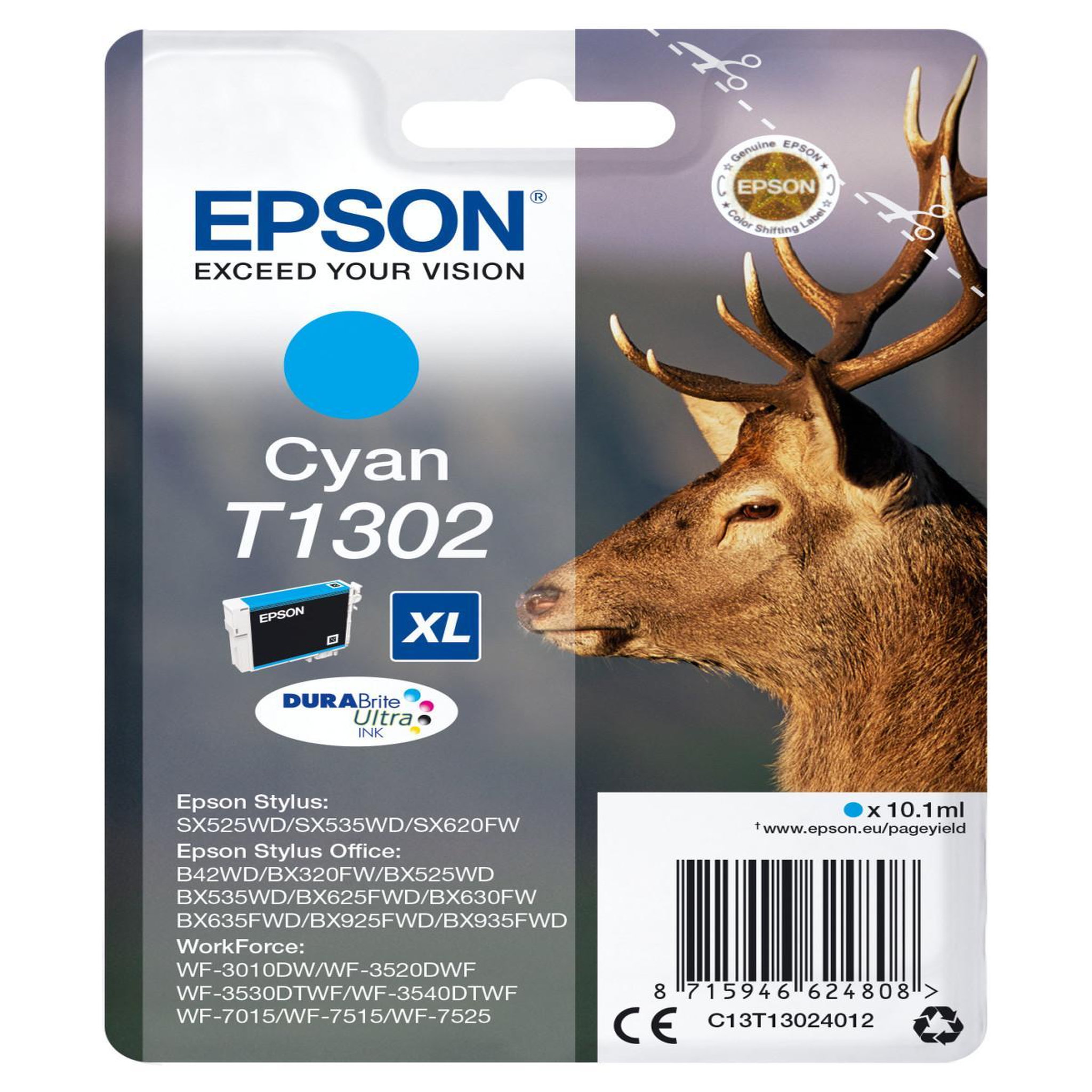 Epson Epson stag cartouche  cerf  - encre durabrite ultra c (xl)