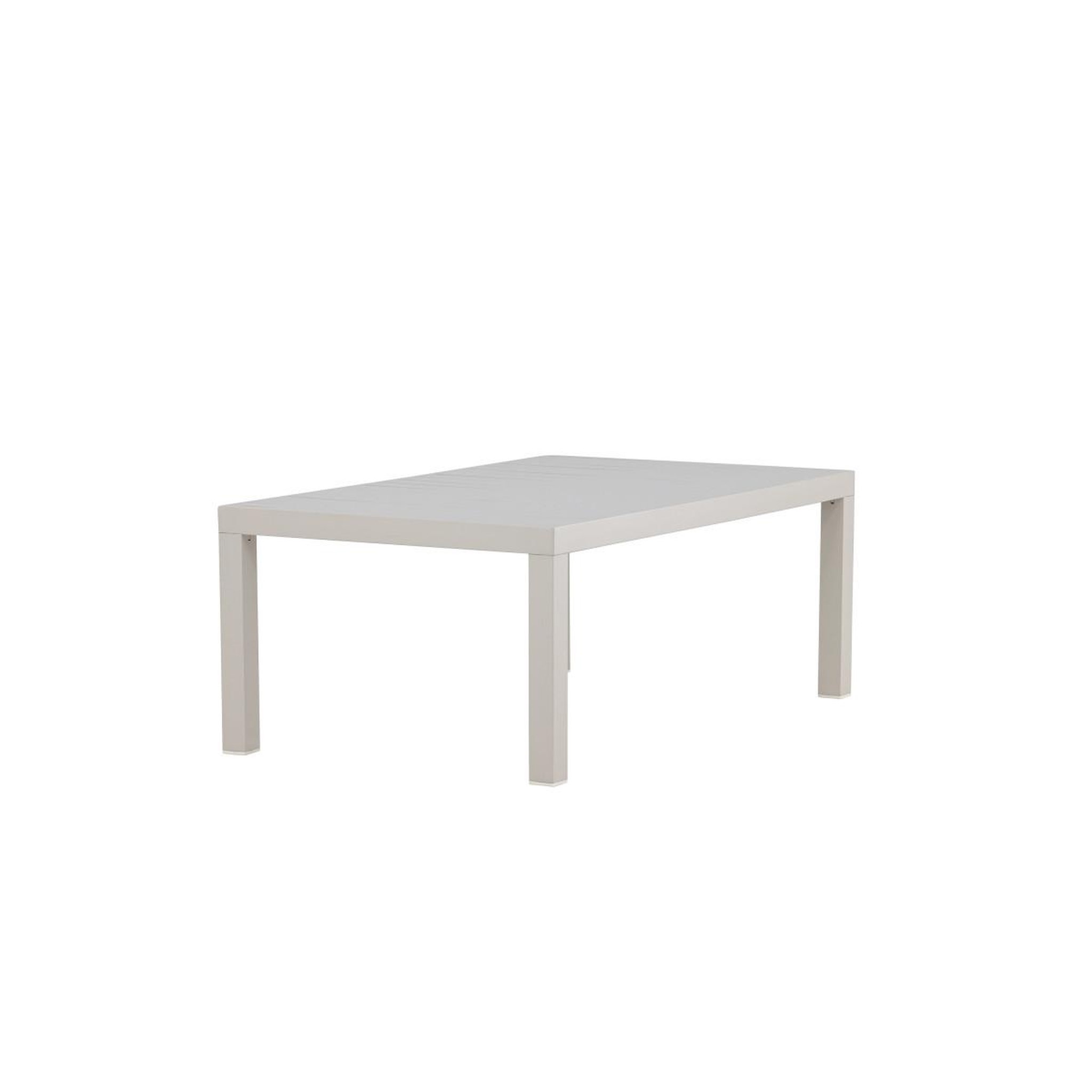 Voir la diapositive 3 : Paris Prix Table Basse de Jardin  Copacabana  120cm Beige