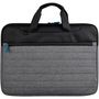 Voir la diapositive 1 : ESSENTIEL B Sacoche 17'' Classic gris/bleu