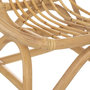 Voir la diapositive 2 : Fauteuil enfant rotin naturel RAINBOW